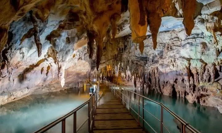 Cave of Lakes,Cog Railway, Kalavrita Village, Corinth Canal Private Tour