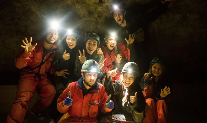 Adventure Caving Experience in Budapest