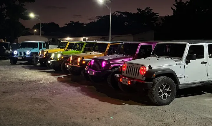 Custom Jeep Rental in St Maarten