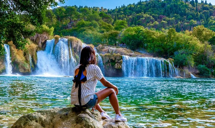 From Split: Krka Waterfalls Tour