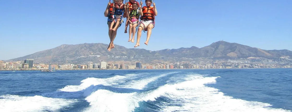 Parasailing flight in Fuengirola