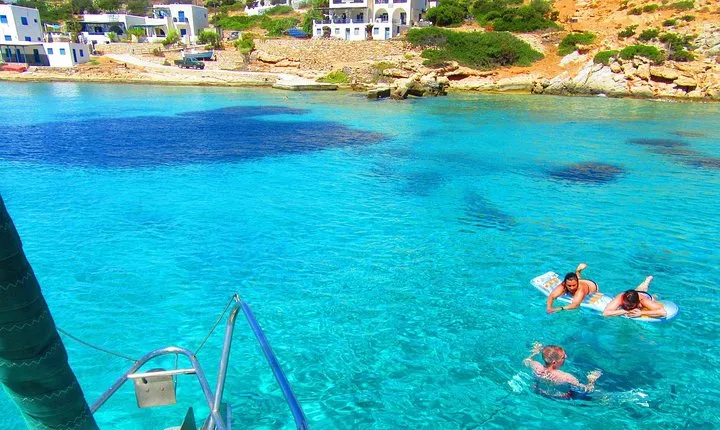 All inclusive day sailing tour from Naxos to the small cyclades