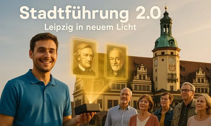 Leipzig in a new light - guided city tour 2.0 with wow effect!