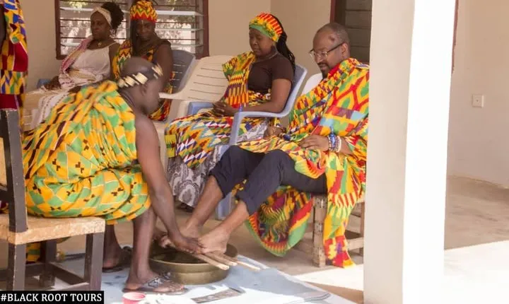Traditional Naming Ceremony For African Americans In Kumasi
