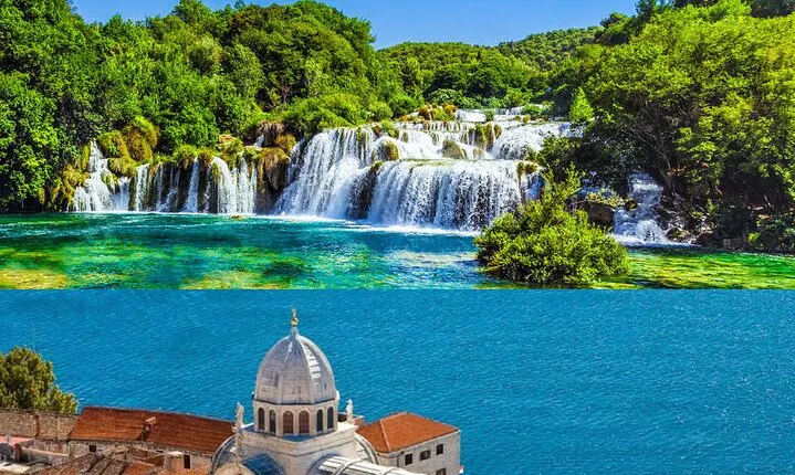 Krka Waterfalls and Sibenik, Private Tour from Sibenik