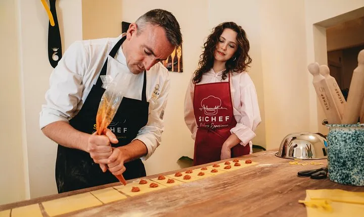 Tart and cookies cooking class, for children from 6 to 11 year