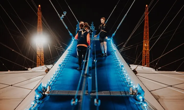 Up at The O2:Twilight Climb with Guided Tour with Panoramic Views