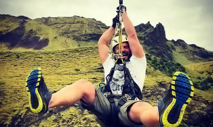 Zipline and Hiking Adventure Tour in Vík