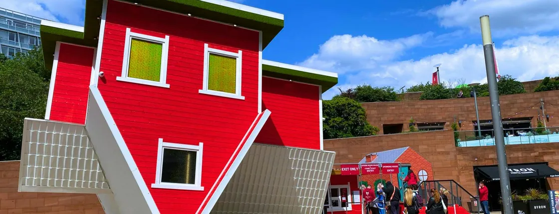 Upside Down House Experience in Liverpool