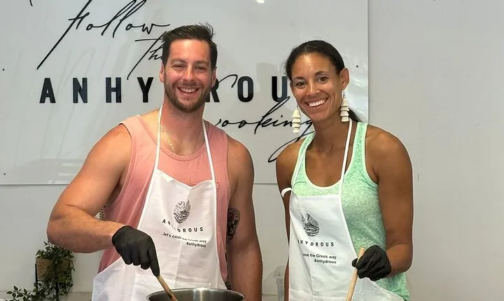 Santorini Private Cooking Class and Island Tour Experience