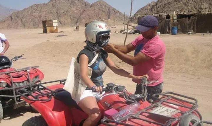 Sharm El-Sheikh : Quad Bike & Desert Safari Adventure with Transfers