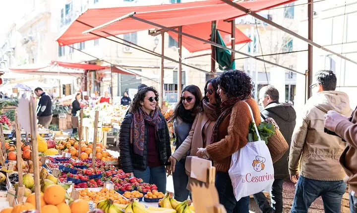 Cesarine: Half-day Market Tour & Cooking Class in Florence