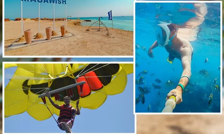 Magawish Island, Parasailing, Water Sports & Lunch - Hurghada
