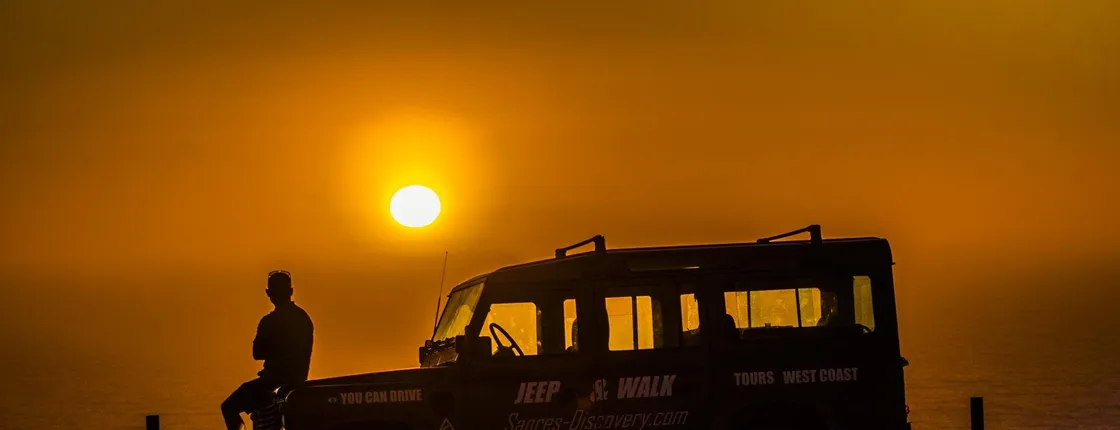 Off-road sunset tour of Cape St. Vincent natural park in the Algarve