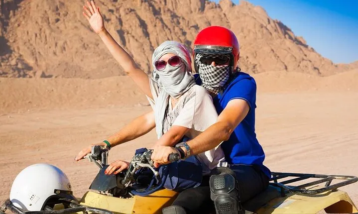 Sunset By Bike Quad, Camel Ride Bedouin Dinner in Marsa Alam