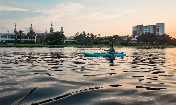 Clear Kayaking Glow Tour in Tampa Riverwalk
