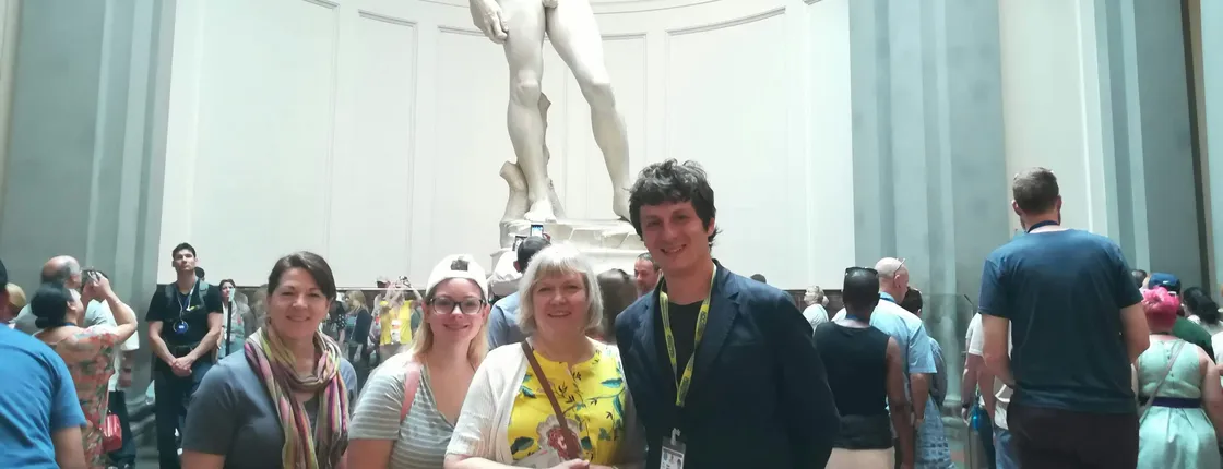 Michelangelo's private tour with Accademia and Santa Croce