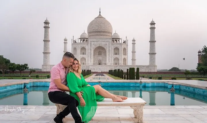  Taj Mahal & Agra Fort Sunrise Tour From Delhi By Car 