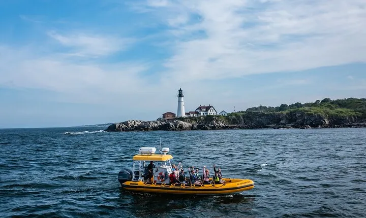 Guided RIB Boat Adventure of Casco Bay