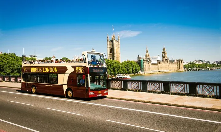 Big Bus London Hop-On Hop-Off Tour with Optional River Cruise