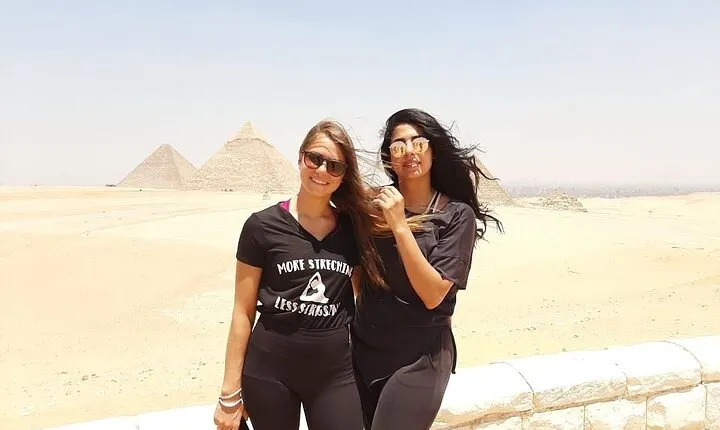 8Hour Private Tour Giza Pyramids Sphinx Cairo Museum Lunch Camel