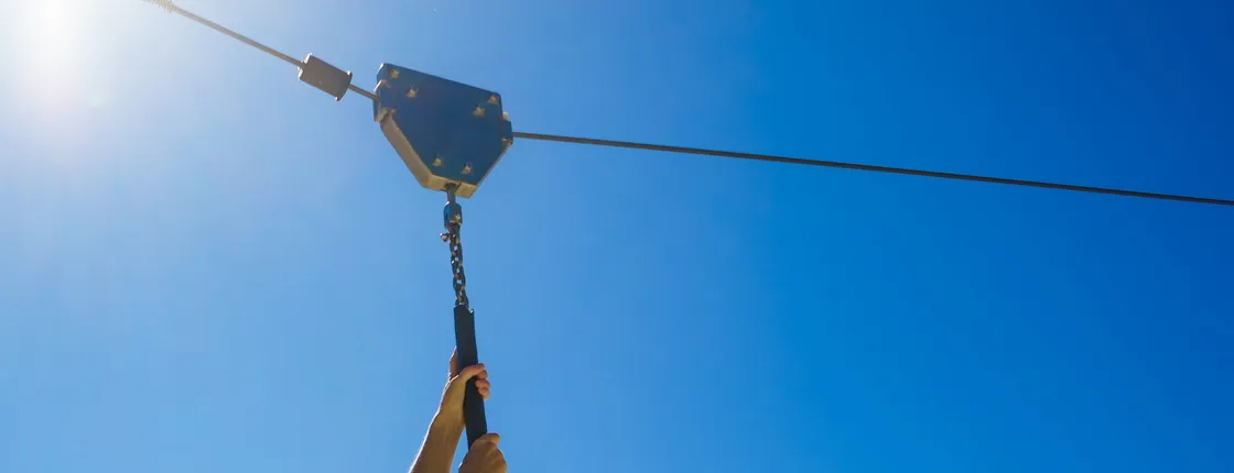 Zipline experience in Musandam