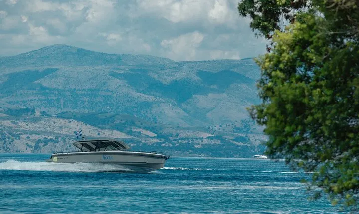 Full Day Private Cruise on Speed Boat in Corfu island
