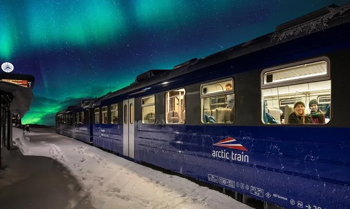 3 Hours Northern Lights Train with Guide