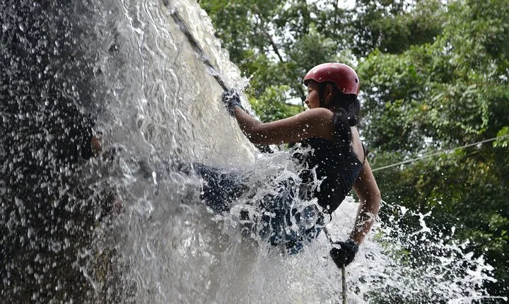 Chasing Waterfalls in Pokhara Canyoning Experience