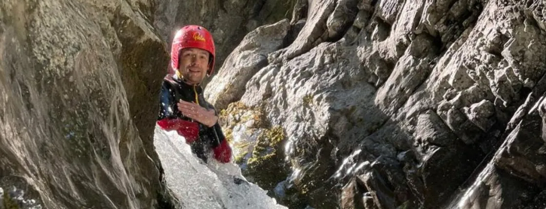 River trekking in Brembana Valley
