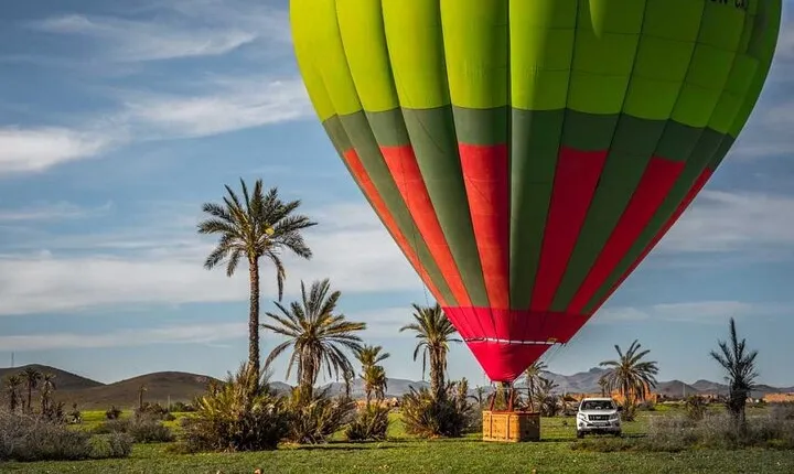 Sunrise Hot Air Balloon Over the Atlas with Berber Breakfast