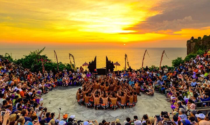 Bali Jet Ski Parasailing and Uluwatu Tour with Kecak Dance