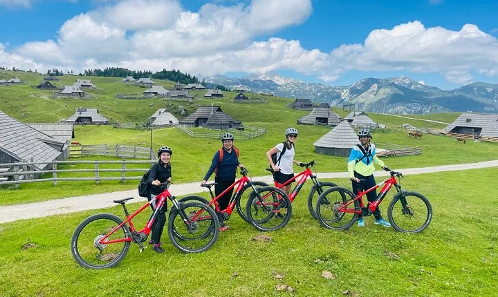 E-bike tour Velika Planina