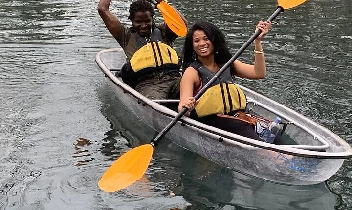 Austin Glass Bottom Kayak Tour with Olympian