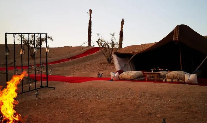 Camel ride and dinner Agafay desert