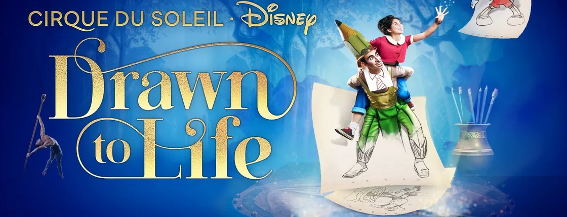 Tickets to Drawn to Life, presented by Cirque du Soleil and Disney