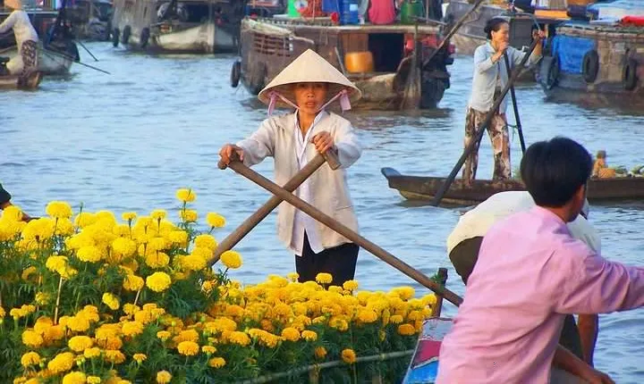 Cai Rang Floating Market & Mekong Delta 2-Day Tour from HCM City