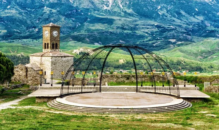 Gjirokaster walking Tour The Old Baazar, Cfake, Dunavat, Ali Pasha Bridge