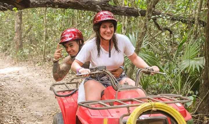 Super Combo! Atvs, Ziplines and Cenote swim experience