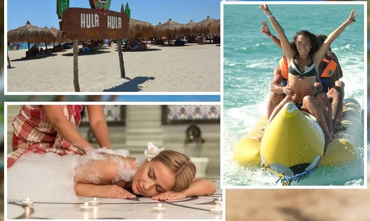 Hula Hula Island with Turkish Bath, Water Sports & Lunch-Hurghada