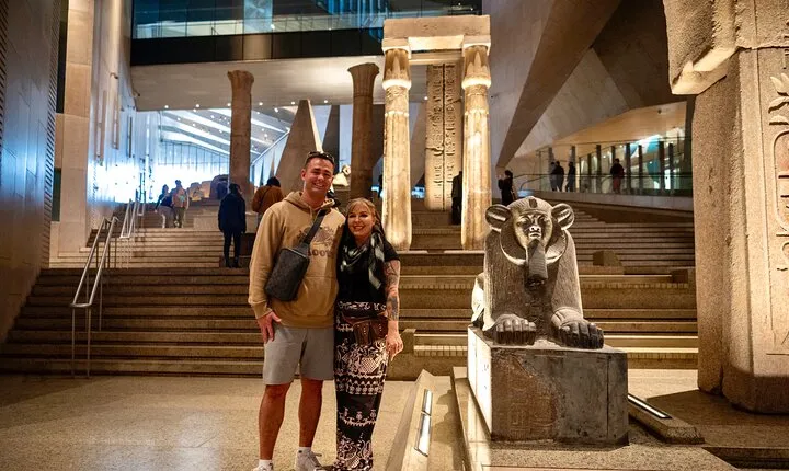 Grand Egyptian museum, GEM Tour with a Licensed Private Guide