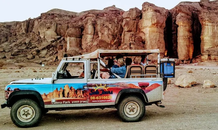 Timna park Jeep tour adventure