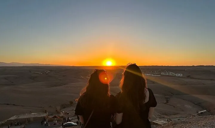 Marrakech: Sunset Dinner Show with Camel Ride in Agafay Desert