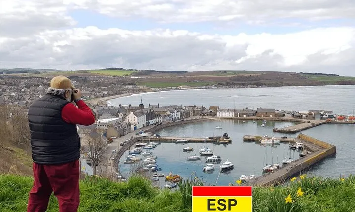 St Andrews & Cliffs and Dunnottar Castle in Spanish.