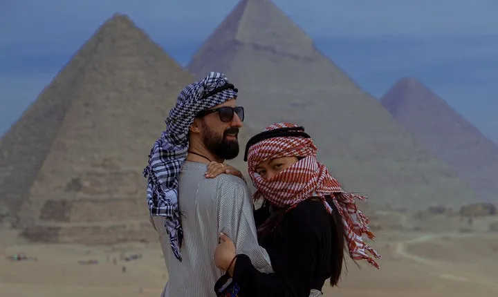 Day Tour to Giza Pyramids Memphis City Dahshur and Saqqara Pyramids