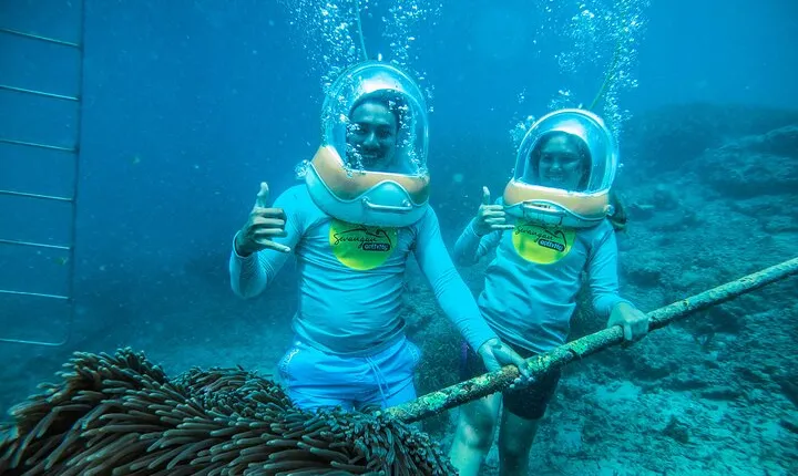 Bali Sea Walker Adventure in Tanjung Benoa