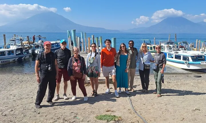 From Antigua: Lake Atitlan Boat Trip and Maya Villages Tour