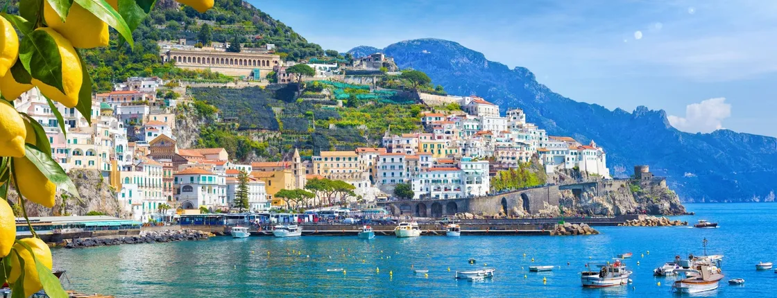 Guided excursion from Rome to the Amalfi Coast with Pompeii visit