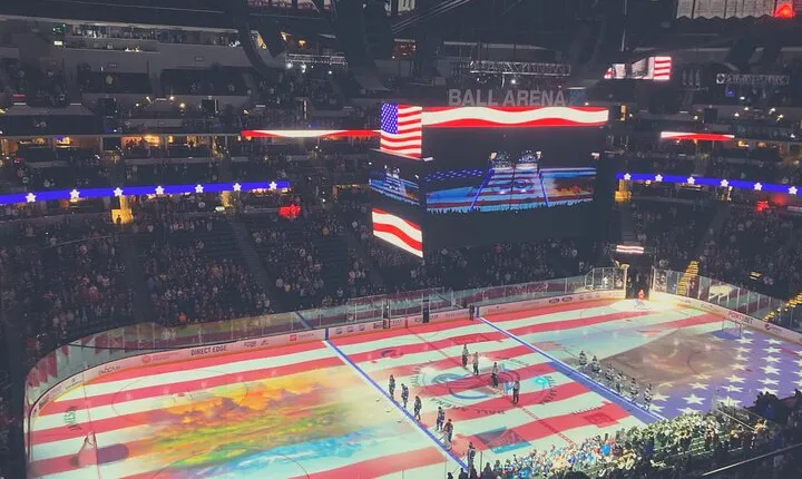 Colorado Avalanche Ice Hockey Game at Ball Arena