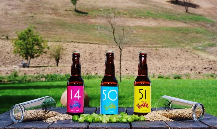 Agricultural Brewery Tour in the Roman Countryside